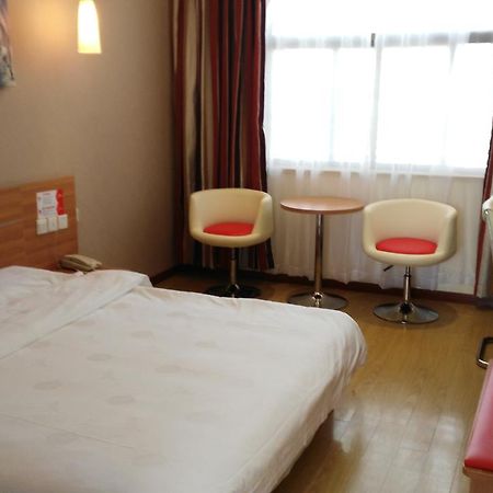 Thank Inn Chain Hotel Henan Xinyang Train Station Gongqu Road ภายนอก รูปภาพ